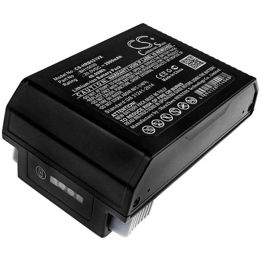 Hoover BH12001 BH53310 BH53350 BH53420 BH5 2000mAh Replacement Battery-main