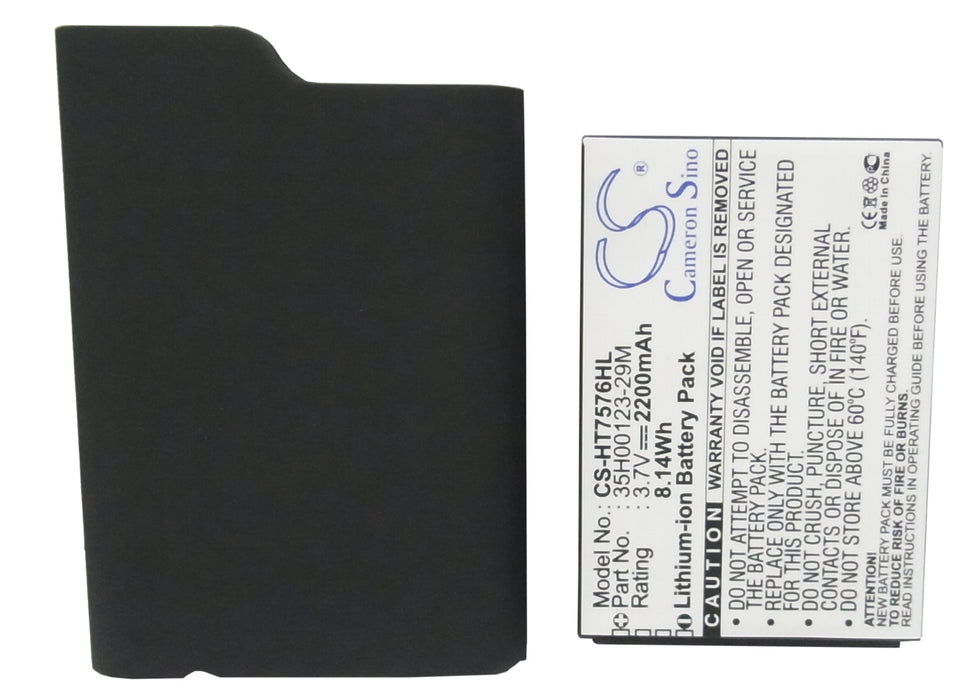 HTC 7 Pro T7576 2200mAh Mobile Phone Replacement Battery-5