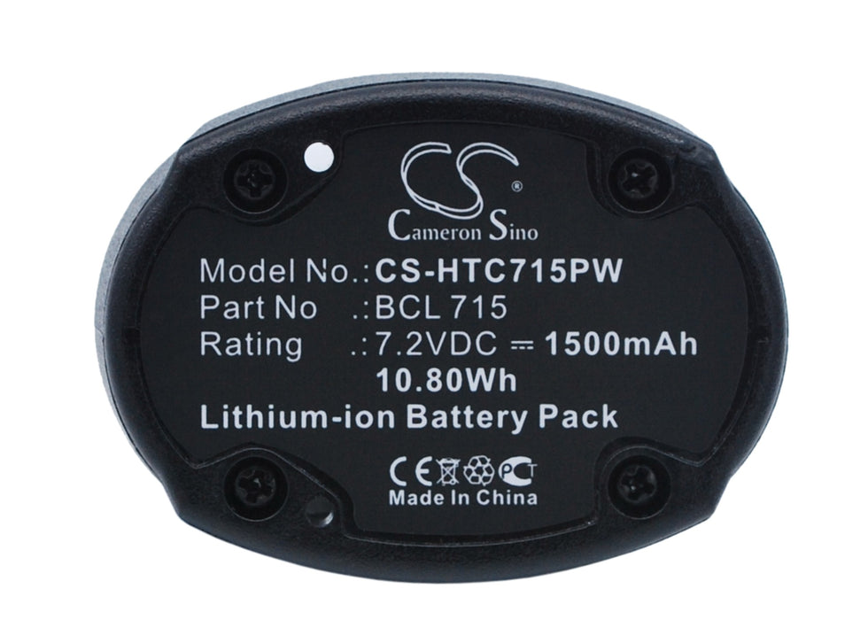 Hitachi WH7DL 1500mAh Replacement Battery-5