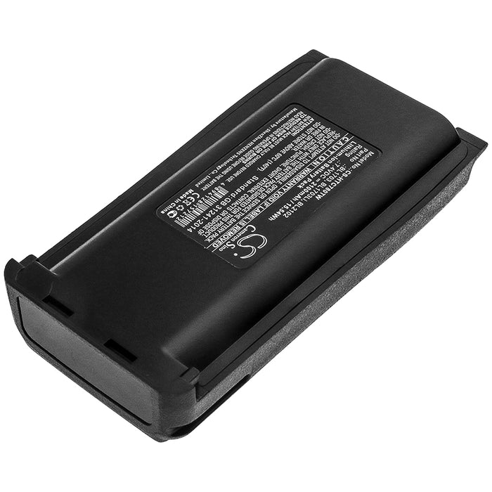 Relm RPU7500 RPV7500 2100mAh Two Way Radio Replacement Battery-2
