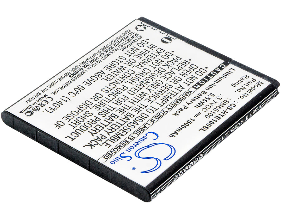 HTC 0PCV200 0PO100 603e A11 CSN Desire 320 Desire 501 Desire 510 Desire 510 LTE Desire 510 Mini Desire 512 De 1500mAh Mobile Phone Replacement Battery-2