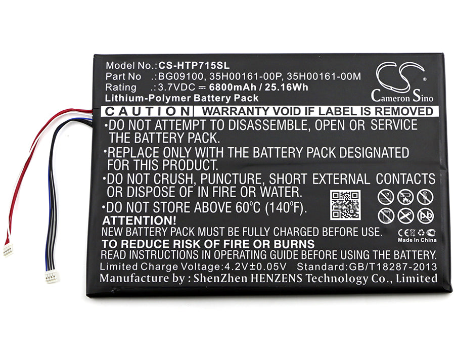 HTC Jetstream Jetstream 10.1 P715a PG09410 Puccini Tablet Replacement Battery-3