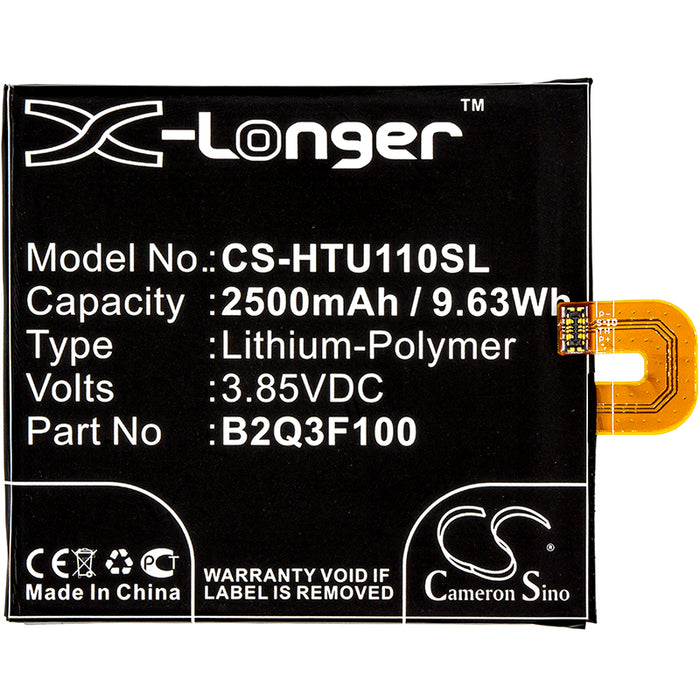 HTC Ocean Life U11 Life U11 Life Global LTE-A Mobile Phone Replacement Battery-3