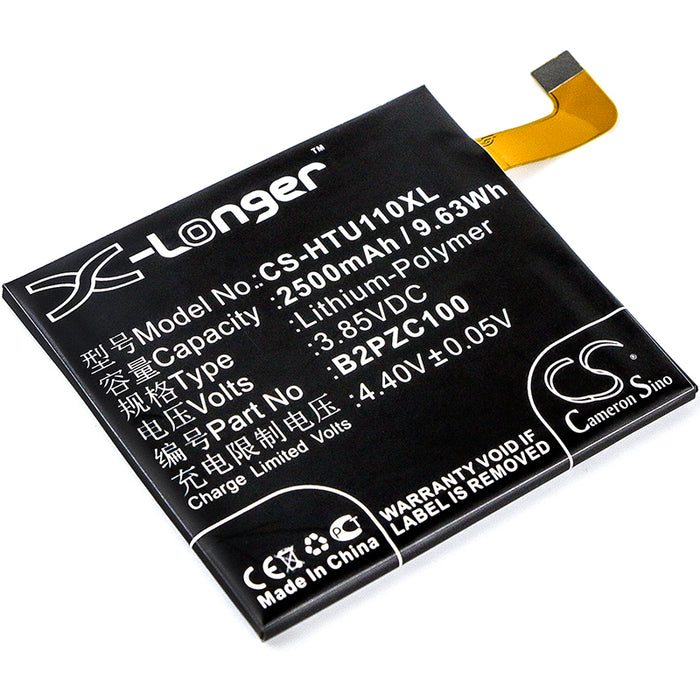 HTC 2PZC 2PZC100 601HT U11 U11 TD-LTE U-3f U-3u U- Replacement Battery-main