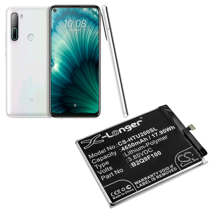 HTC F233 U20 5G Mobile Phone Replacement Battery-5