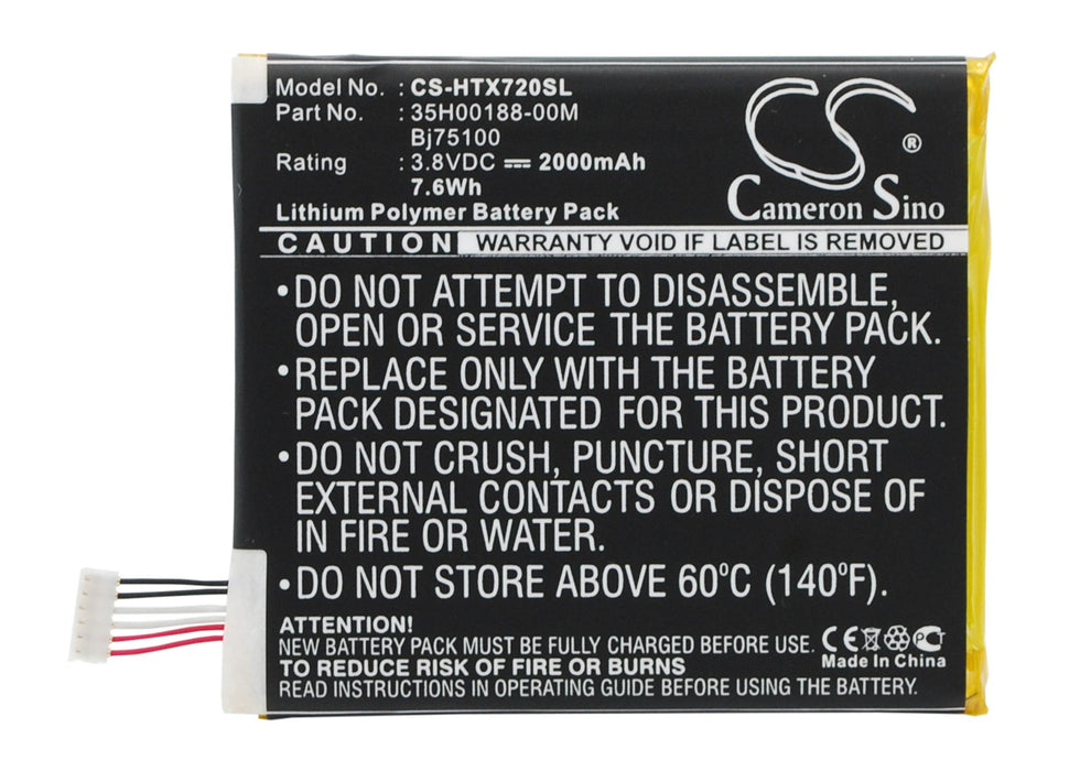 HTC Edge Evita Evitare EVO 4G LTE EVO One One L On Replacement Battery-main
