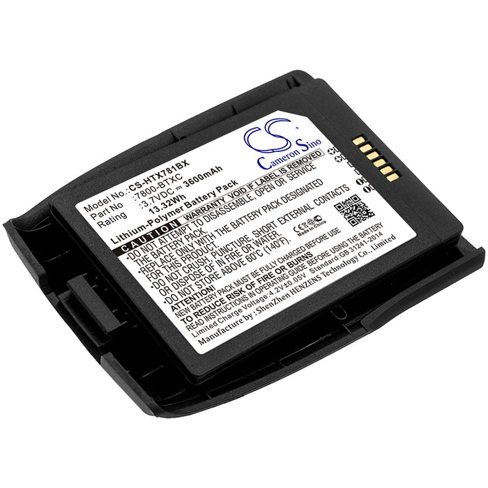Dolphin 7800 Black Replacement Battery-main