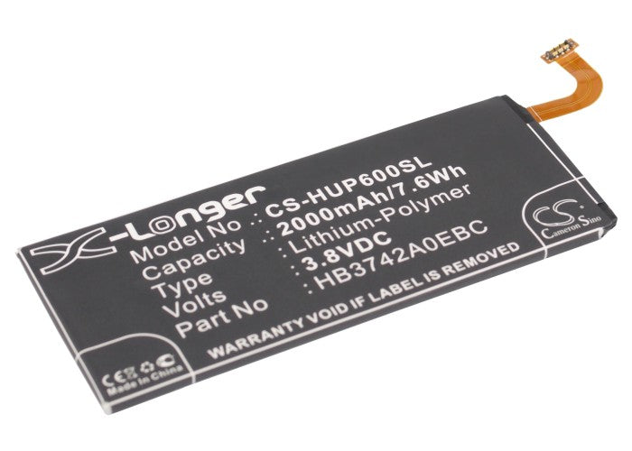 Explay Fresh Black Mobile Phone 2000mAh Replacement Battery-main