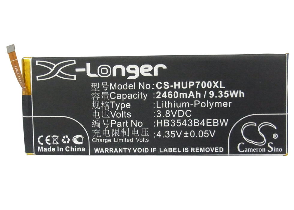 Huawei Ascend P7 Ascend P7-L00 Ascend P7-L05 Ascend P7-L07 Ascend P7-L09 Ascend P7-L10 Ascend P7-L11 P7 Sophia Mobile Phone Replacement Battery-5