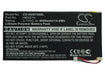 Huawei Baggio2-U02A MediaPad MediaPad 7 MediaPad 7 Lite MediaPad S7-301u MediaPad S7-301w MediaPad S7-302 MediaPad S7-303 M Tablet Replacement Battery-5