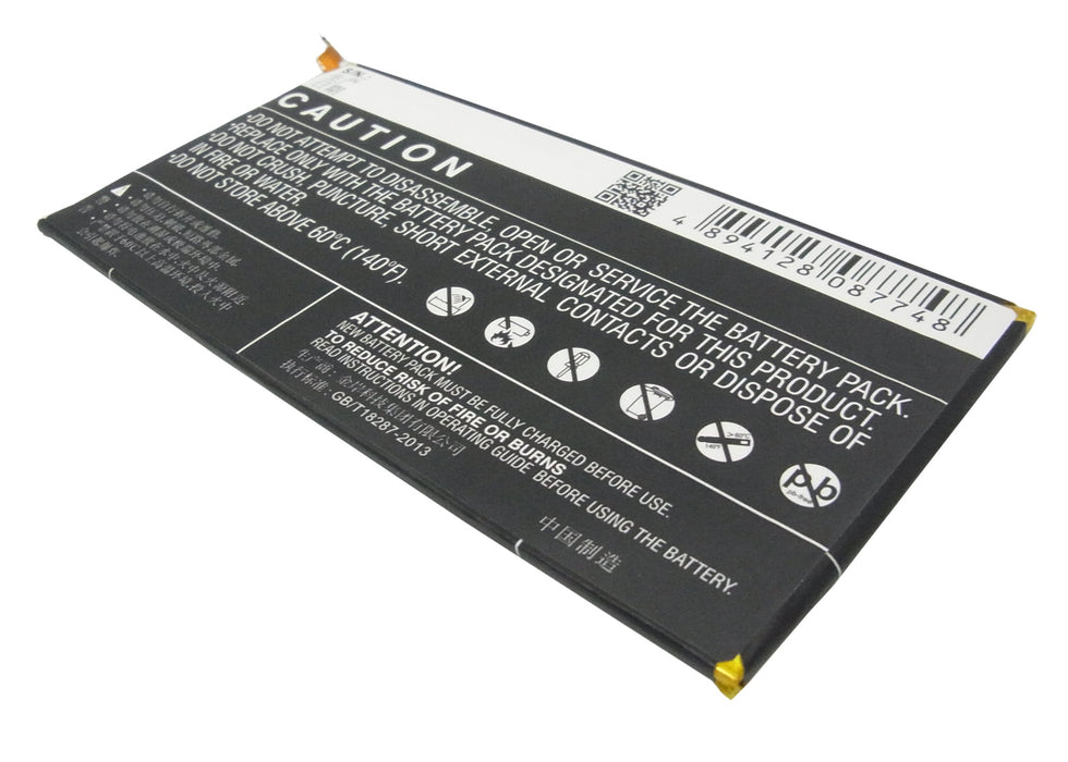 Huawei 7D-501L 7D-501U 7D-503LT Mediapad X1 7.0 Mediapad X1 7.0 3G Mediapad X1 7.0 LTE Tablet Replacement Battery-4