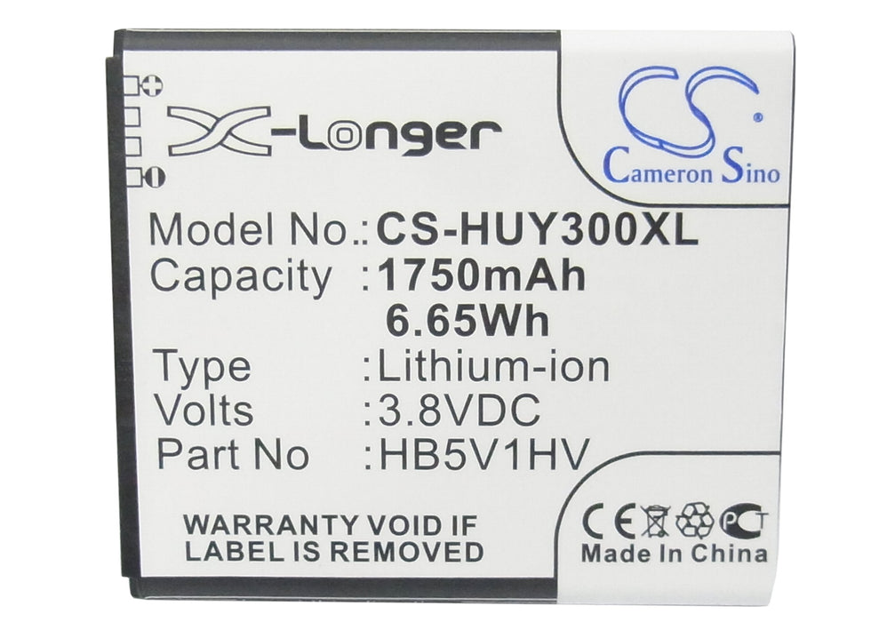 Huawei Ascend G350 Ascend G350-U00 Ascend T8833 Ascend U8833 Ascend W1 Ascend W1-C00 Ascend W1-U00 Ascend Y30 1750mAh Mobile Phone Replacement Battery-5