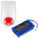 Chuango WS-108 Alarm Replacement Battery-6