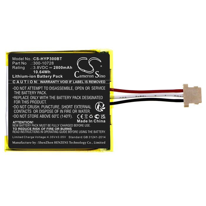 Honeywell Home PROWLTOUCH ProSeries 7in Color Wireless To PROWLTOUCH PROWLTOUCHC Alarm Replacement Battery