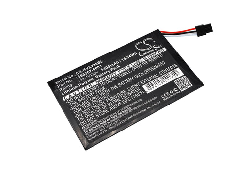 Honeywell TX700 TX800 Replacement Battery-main