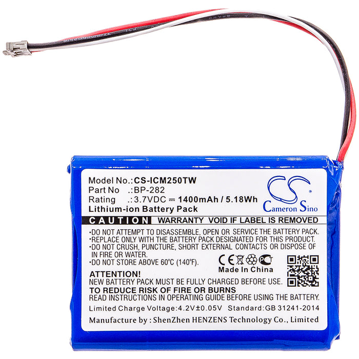 Icom IC-M25 Two Way Radio Replacement Battery-3