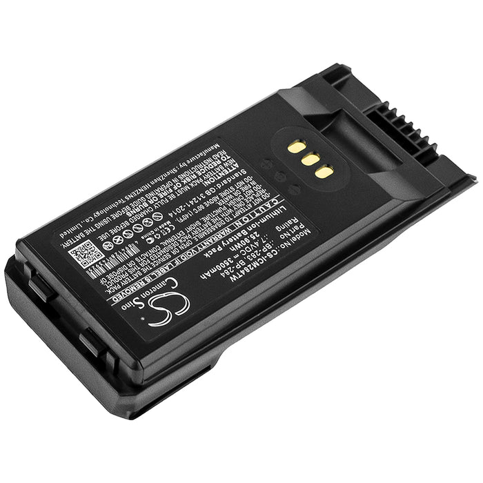 Icom IC-F3400 IC-F3400D IC-F3400DP IC-F3400DPS IC-F3400DPT IC-F3400DS IC-F3400DT IC-F4400 IC-F4400D IC-F4400 3500mAh Two Way Radio Replacement Battery-2