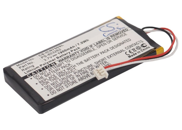 Navman iCN720 iCN750 Replacement Battery-main