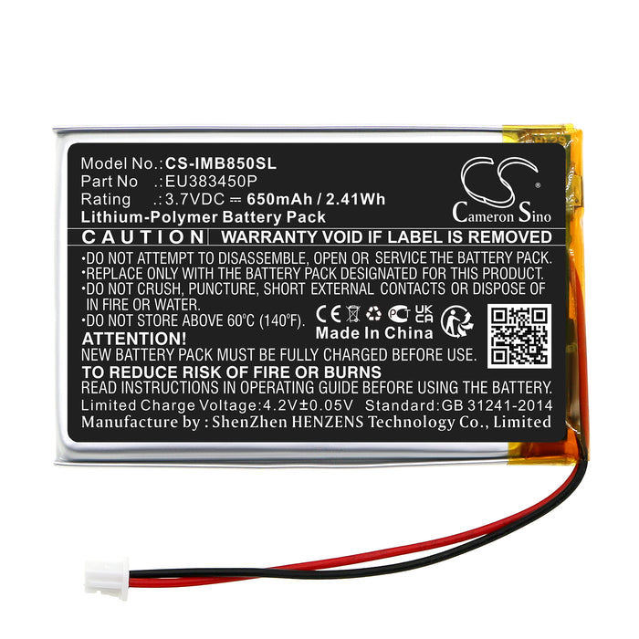 Ingenico MOBY8500 Payment Terminal Replacement Battery