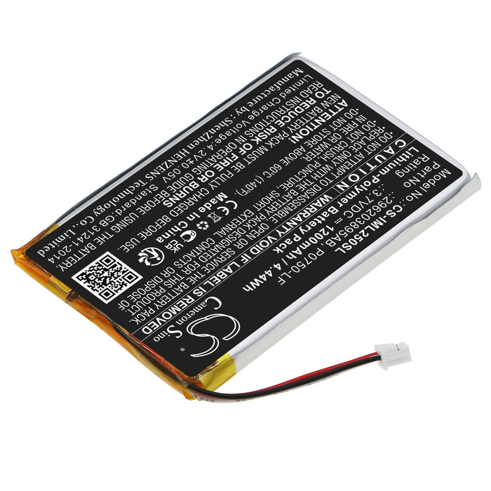 Ingenico Link 2500 Payment Terminal Replacement Battery