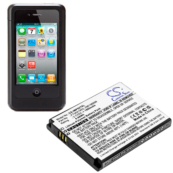 Ingenico IMP627 IMP627-USBLU01A IMP657 IMP657-USJRS01A iSMP4 Payment Terminal Replacement Battery-4
