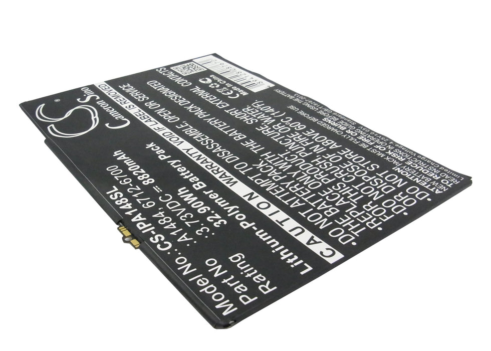 Apple A1474 A1475 A1476 A1822 A1823 A1893 A1954 A2197 A2198 A2199 A2200 iPad 5 iPad 6 2018 iPad Air iPad Air 1st MD785LL A  Tablet Replacement Battery-2