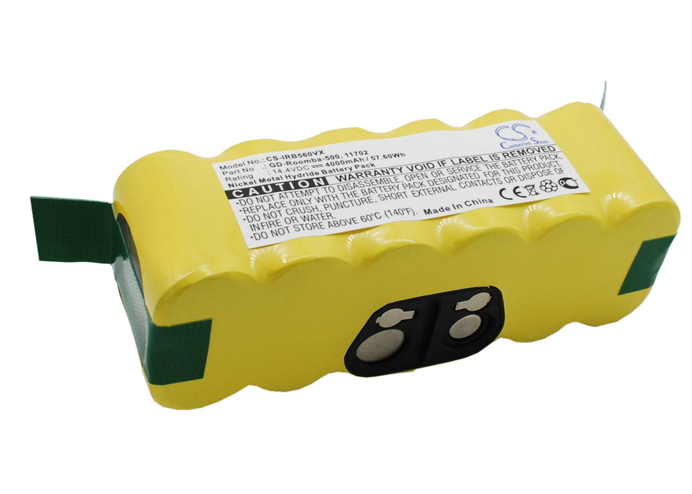 Irobot APS 500 Roomba 500 Roomba 510 Roomba 530 Roomba 531 Roomba 532 Roomba 535 Roomba 540 Roomba 550 Roomba 560 R 4000mAh Vacuum Replacement Battery-3