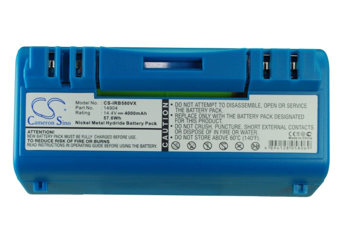 Irobot Scooba 330 Scooba 340 Scooba 350 Scooba 390 Scooba 5800 Scooba 5900 Scooba 5910 Scooba 5930 Scooba 5940 Scooba 6000 Vacuum Replacement Battery-5
