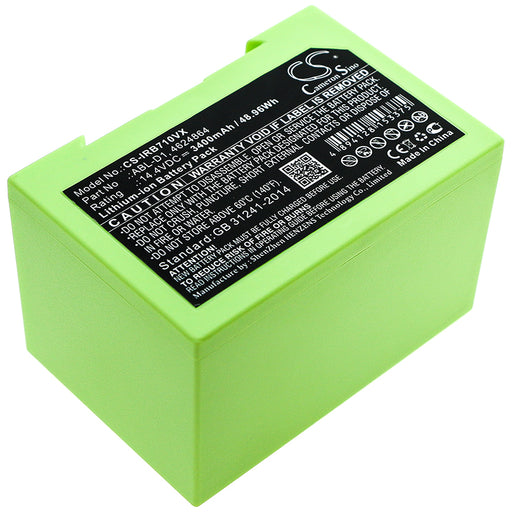 Irobot 7150 i31502F i8550 Roomba 5150 Room 3400mAh Replacement Battery-main