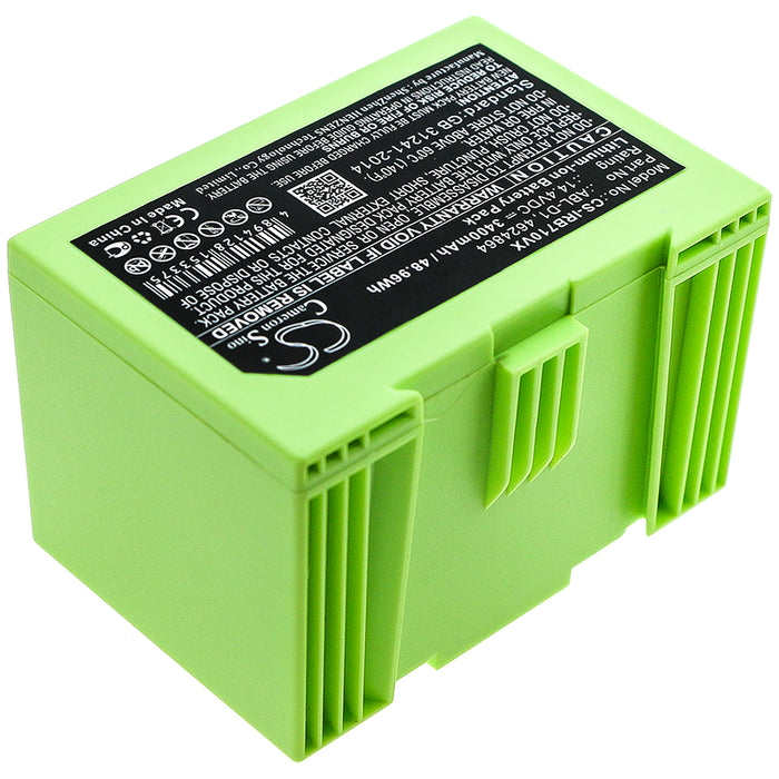 Irobot 7150 i31502F i8550 Roomba 5150 Roomba 7550 Roomba e5 Roomba e5150 Roomba e515020 Roomba e5152 Roomba e5154 R 3400mAh Vacuum Replacement Battery-2