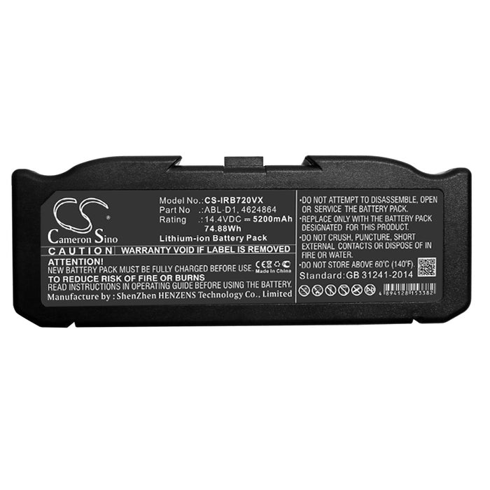 Irobot 7150 i31502F i8550 Roomba 5150 Roomba 7550 Roomba e5 Roomba e5150 Roomba e515020 Roomba e5152 Roomba e5154 R 5200mAh Vacuum Replacement Battery-5