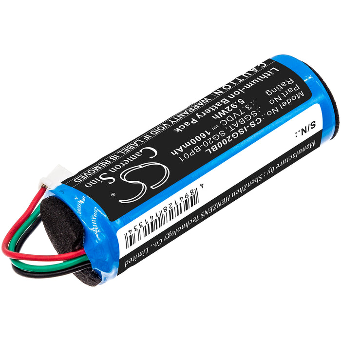 Intermec SG20 SG20B SG20B 1D SG20B 2D SG20B 2DHC S Replacement Battery-2