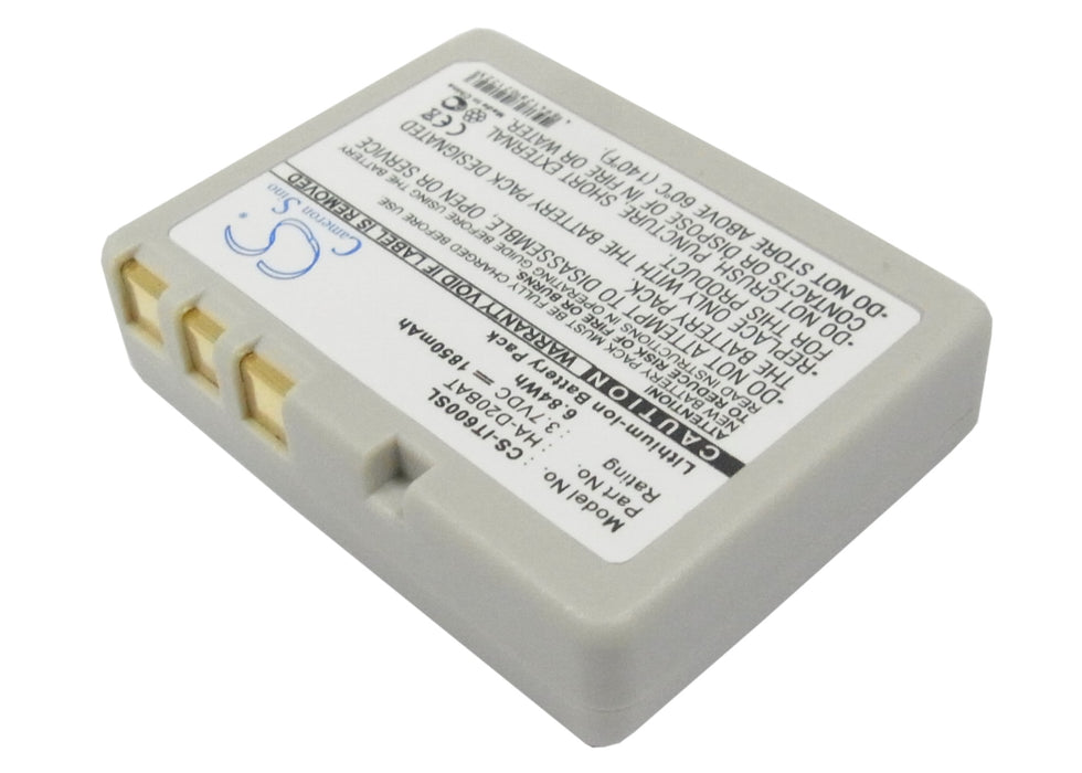 Casio IT-300 IT-600 IT-800 IT-800RGC-65D I 1850mAh Replacement Battery-2
