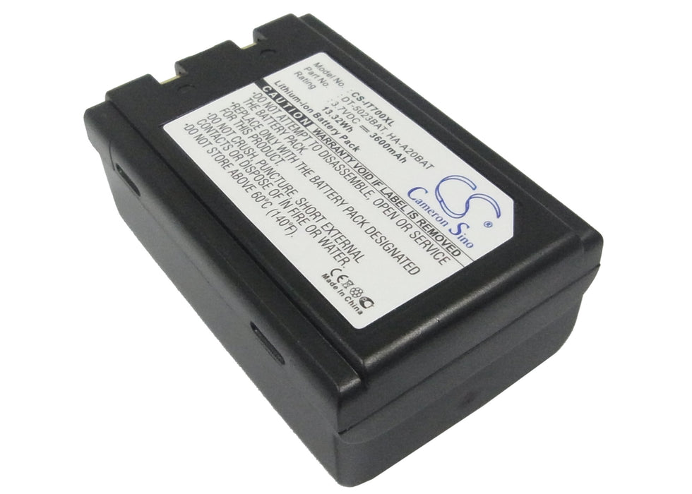 Unitech HT660 PA600 PA950 PA966 PA967 PA97 3600mAh Replacement Battery-main