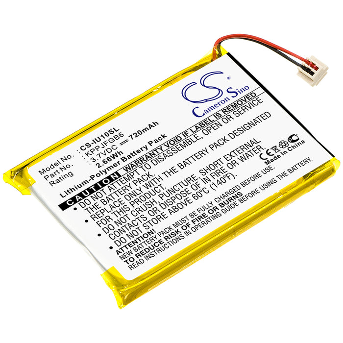 Iriver Clix 2GB Clix 4GB U10 U10CT Replacement Battery-main