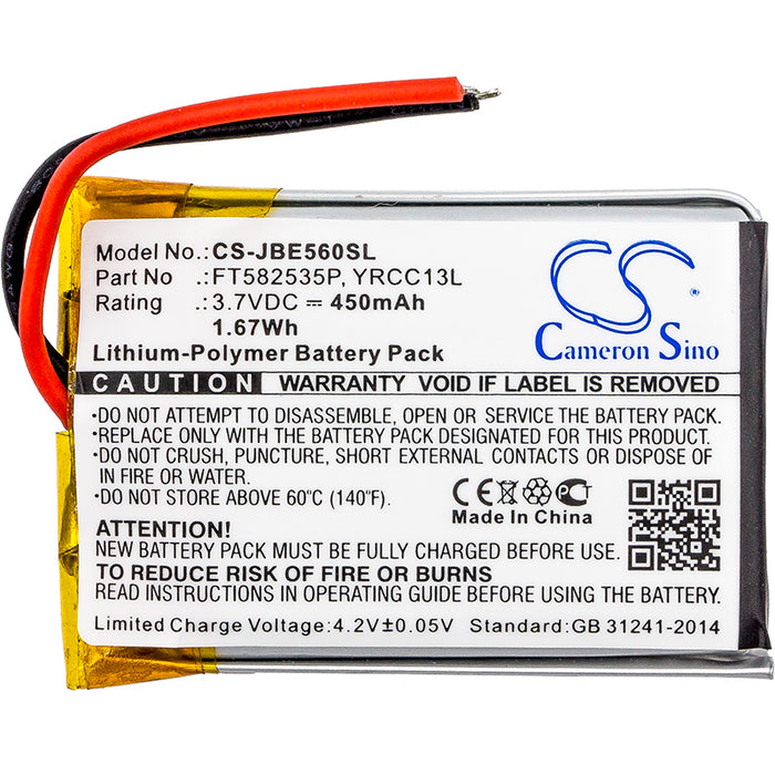 JBL J56BT Headphone Replacement Battery-3