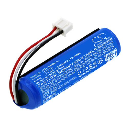 JBL KMC 600 3400mAh Microphone Replacement Battery