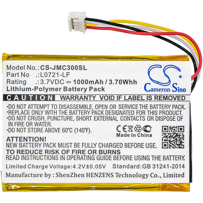JBL Clip 3 Clip 3AN Clip 3SAND Speaker Replacement Battery-3