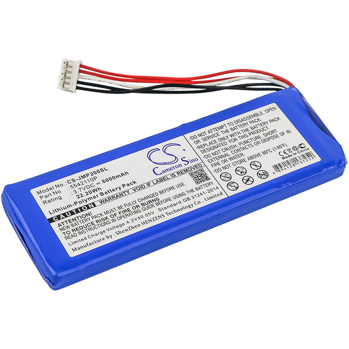 JBL Pulse 2 Pulse II PULSE2BLKUS Replacement Battery-main