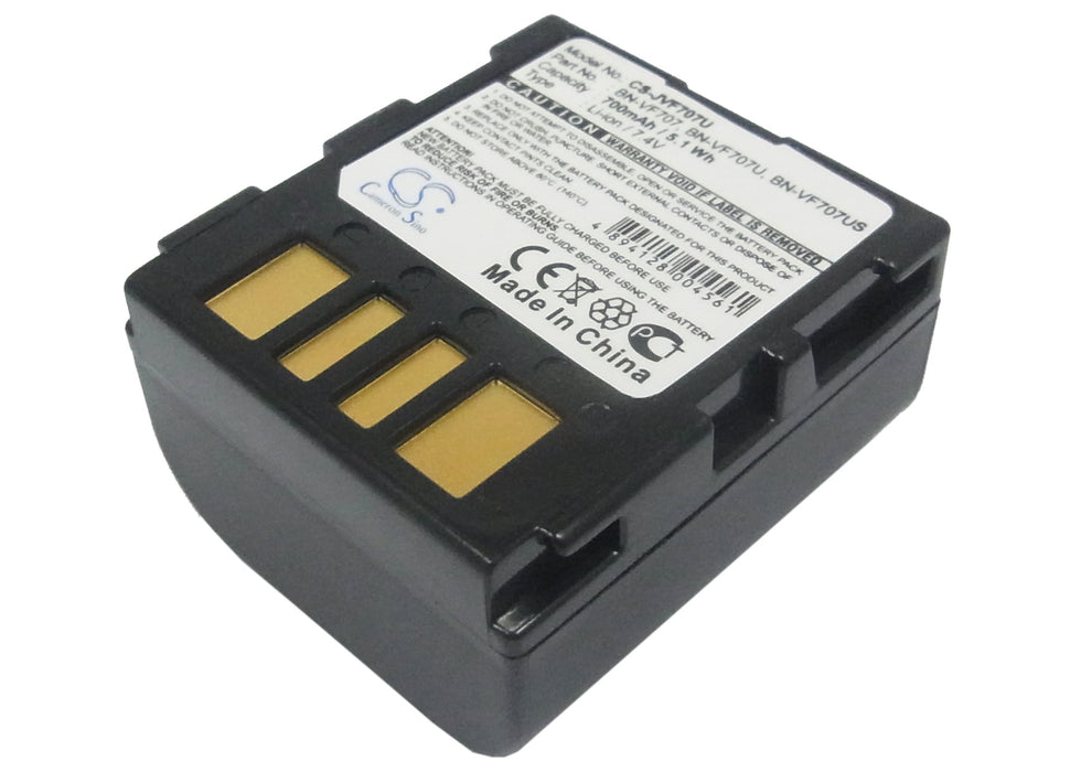 JVC GR-D240 GR-D246 GR-D247 GR-D250 GR-D250 700mAh Replacement Battery-main