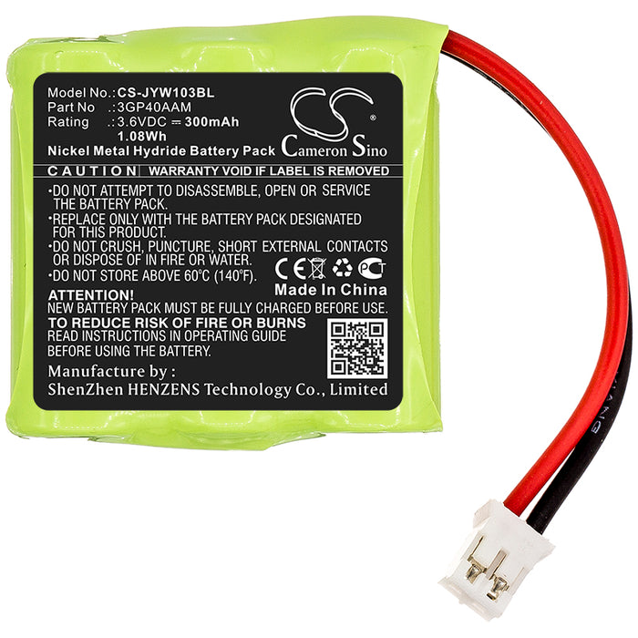 JAY Wilpa 1035 Remote Control Replacement Battery-3