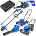 Kobalt 80v Chainsaw 80V Leaf Blower 80V Max 12-in Snow Shovel Brus 80V Max 630-CFM 140-MPH Brushl 80v Max Brushless 16 Garden Tool Replacement Battery-6