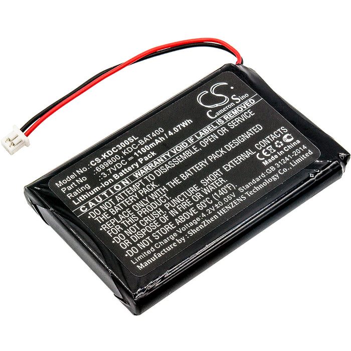 Koamtac KDC30 KDC350 KDC350R2 KDC400 KDC410 KDC411 Replacement Battery-main