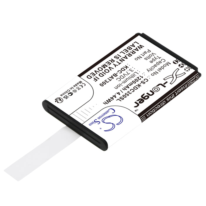 Koamtac KDC-250 KDC-300 KDC350CF-G6SR-R2 KDC350CFi-G6SR-3K-R2 KDC350CFi-G6SR-R2 KDC350CFi-G6SR-R2-WFG KDC350C-G6SR-3K-R2 K Barcode Replacement Battery