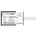 Koamtac KDC-250 KDC-300 KDC350CF-G6SR-R2 KDC350CFi-G6SR-3K-R2 KDC350CFi-G6SR-R2 KDC350CFi-G6SR-R2-WFG KDC350C-G6SR-3K-R2 K Barcode Replacement Battery