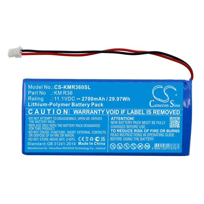 Kanomax KM R36 Gasmaster Survey Multimeter and Equipment Replacement Battery