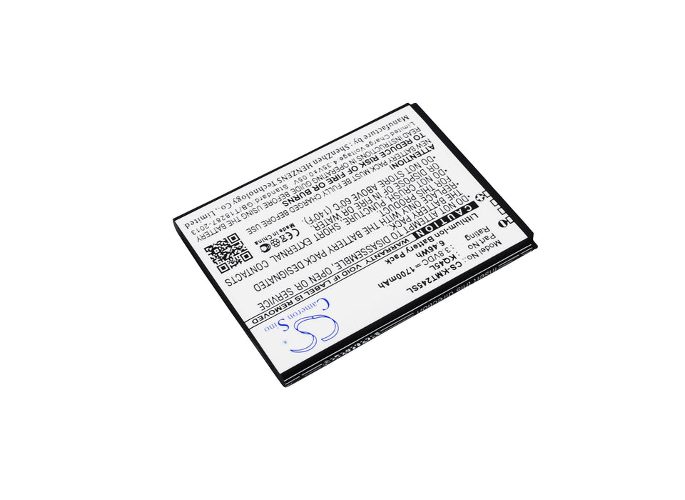 Kazam Thunder 2 4.5L Thunder 2 Q4.5L Thunder2 4.5L Mobile Phone Replacement Battery-2