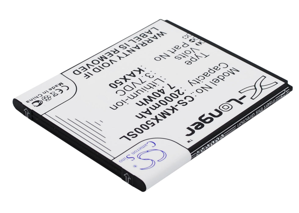 Kazam Trooper X5.0 Mobile Phone Replacement Battery-3