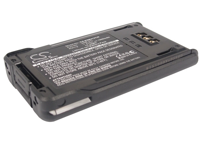 Kenwood NX-200 NX-300 TK-3180 TK-3320 TK-5 1800mAh Replacement Battery-main