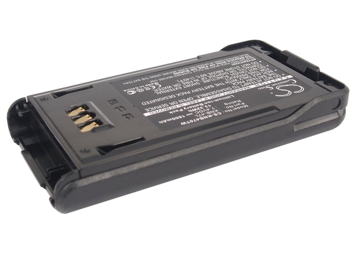 Kenwood NX-200 NX-300 TK-3180 TK-3320 TK-5220 TK-5320 1800mAh Two Way Radio Replacement Battery-2